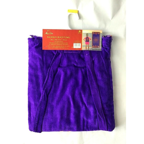 COPY - Disney Aladdin Backpack Beach Bag Towel NWT - Picture 5 of 8